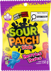 Sour Patch Kids Sour Berries 150g – Front View