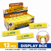 Dream Butter Squishy Jumbo 13 cm (approx 5 in), Slow Rising Stress Ball, 12 Piece Display Box