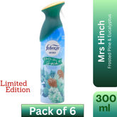 Febreze Air Freshener Spray Frosted Pine & Eucalyptus Mrs Hinch Edition 300ml Pack of 6 – Wholesale