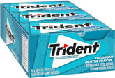 Trident Freshmint Sugar-Free Gum 12-Pack – Mint Chewing Gum Bulk Box