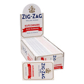Box of Zig-Zag White Kutcorners Rolling Papers Carton – 25 Packs of 100 Leaves