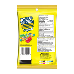 JOLLY RANCHER Tropical Hard Candy 198g – Back of Bag