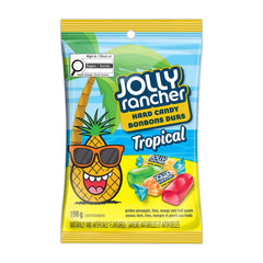 JOLLY RANCHER Tropical Hard Candy 198g – Front of Bag
