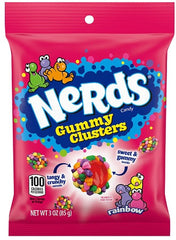 Nerds Gummy Clusters Rainbow 85g – Alt View