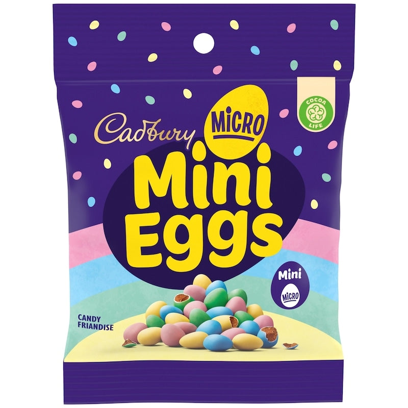 Cadbury Micro Mini Eggs 90g – Front View