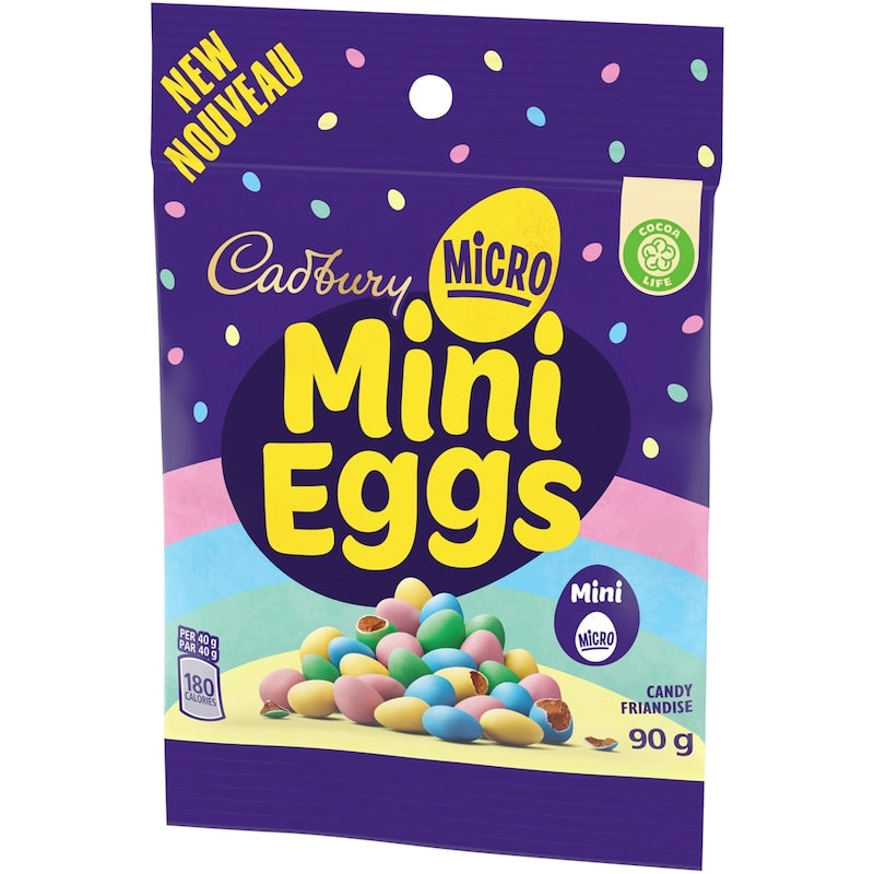 Cadbury Micro Mini Eggs 90g – Top View