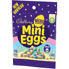 Cadbury Micro Mini Eggs 90g – Top View