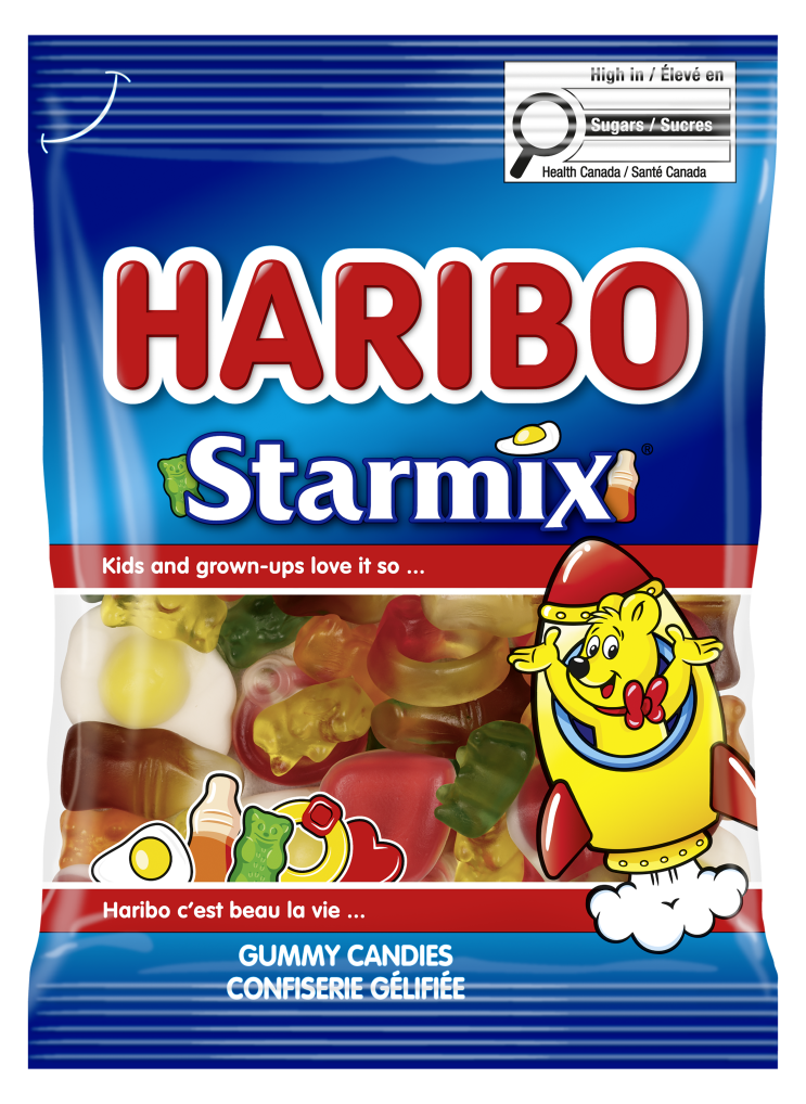 HARIBO Starmix Gummy Candy 150g – Official Canada Packaging