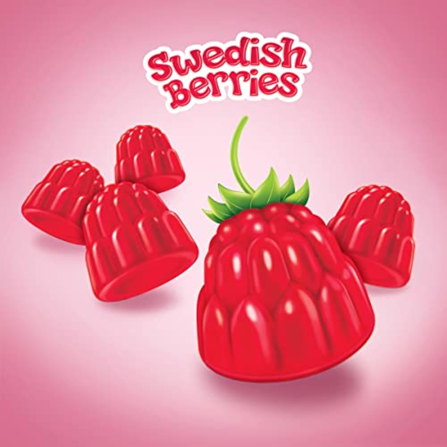 Maynards Swedish Berries Candy 154g – Front View