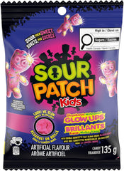 SOUR PATCH KIDS Glow Ups Strawberry-Watermelon 135g – Front View