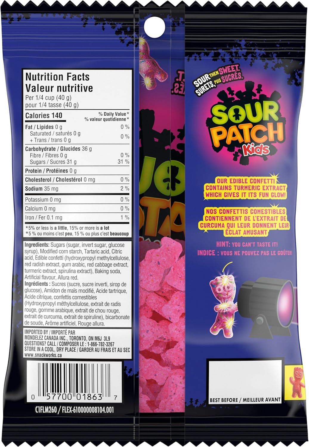 SOUR PATCH KIDS Glow Ups 135g – Alt View 2