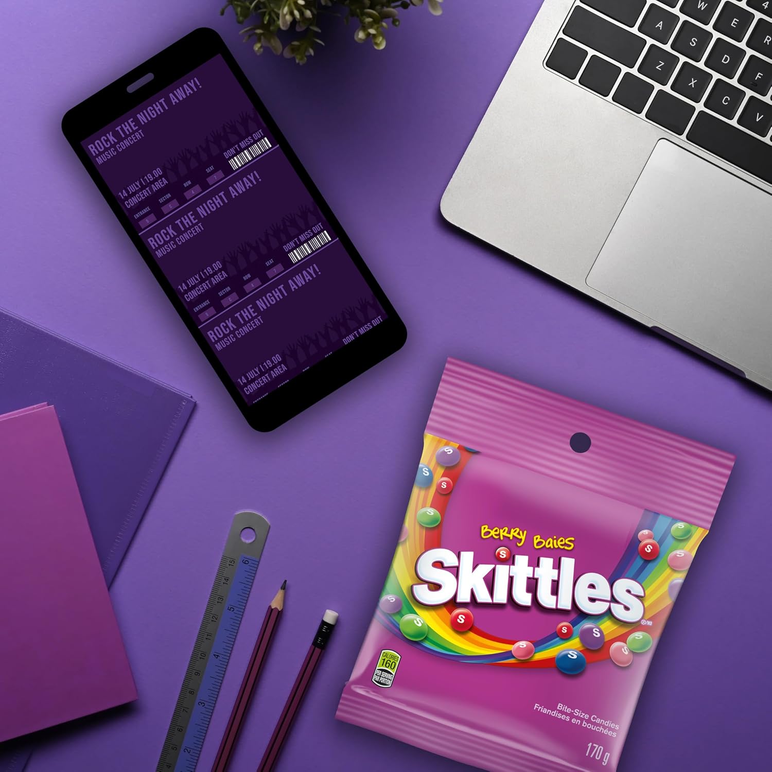 SKITTLES Wild Berry 170g – Alt View 1