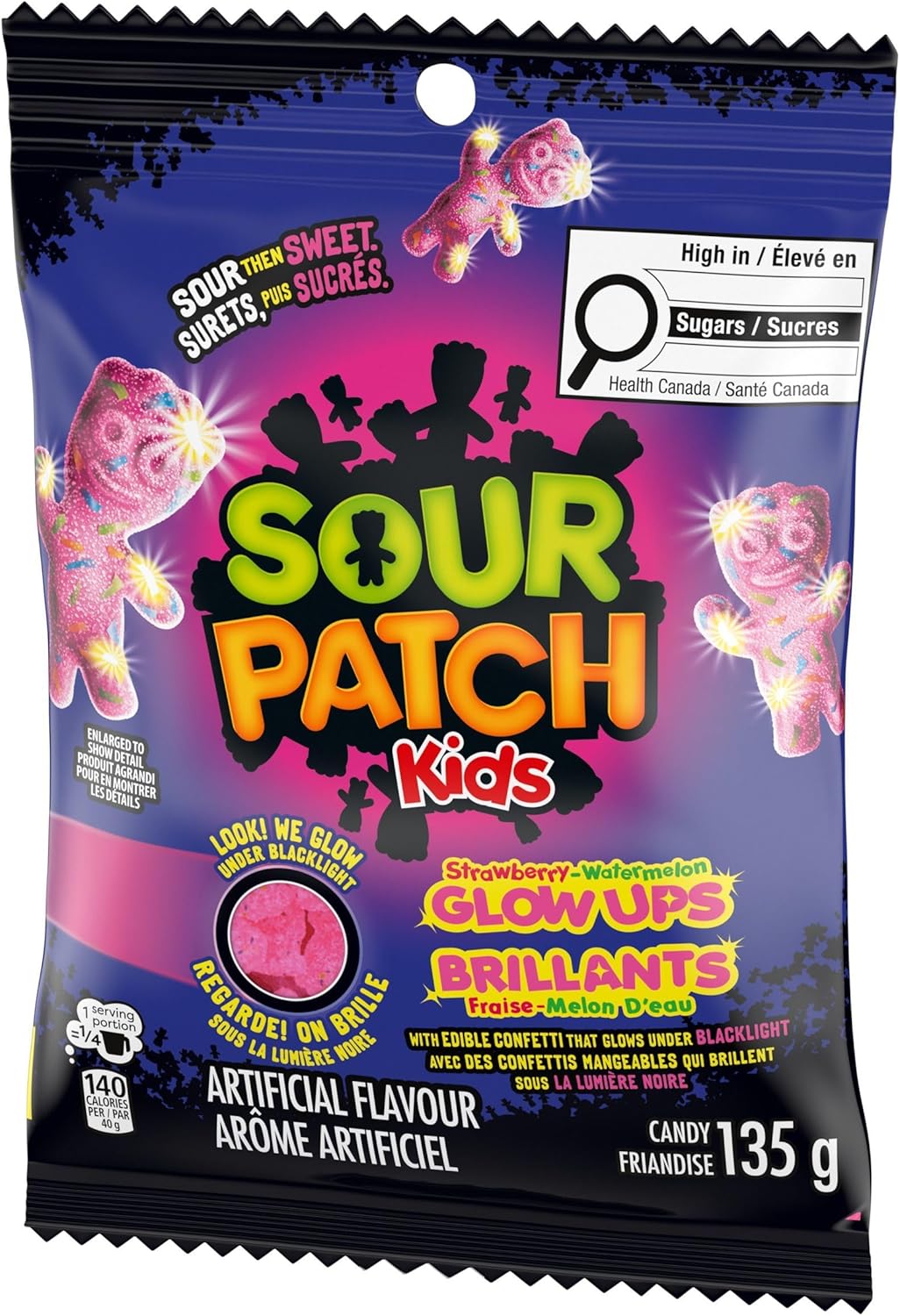 SOUR PATCH KIDS Glow Ups 135g – Alt View 4