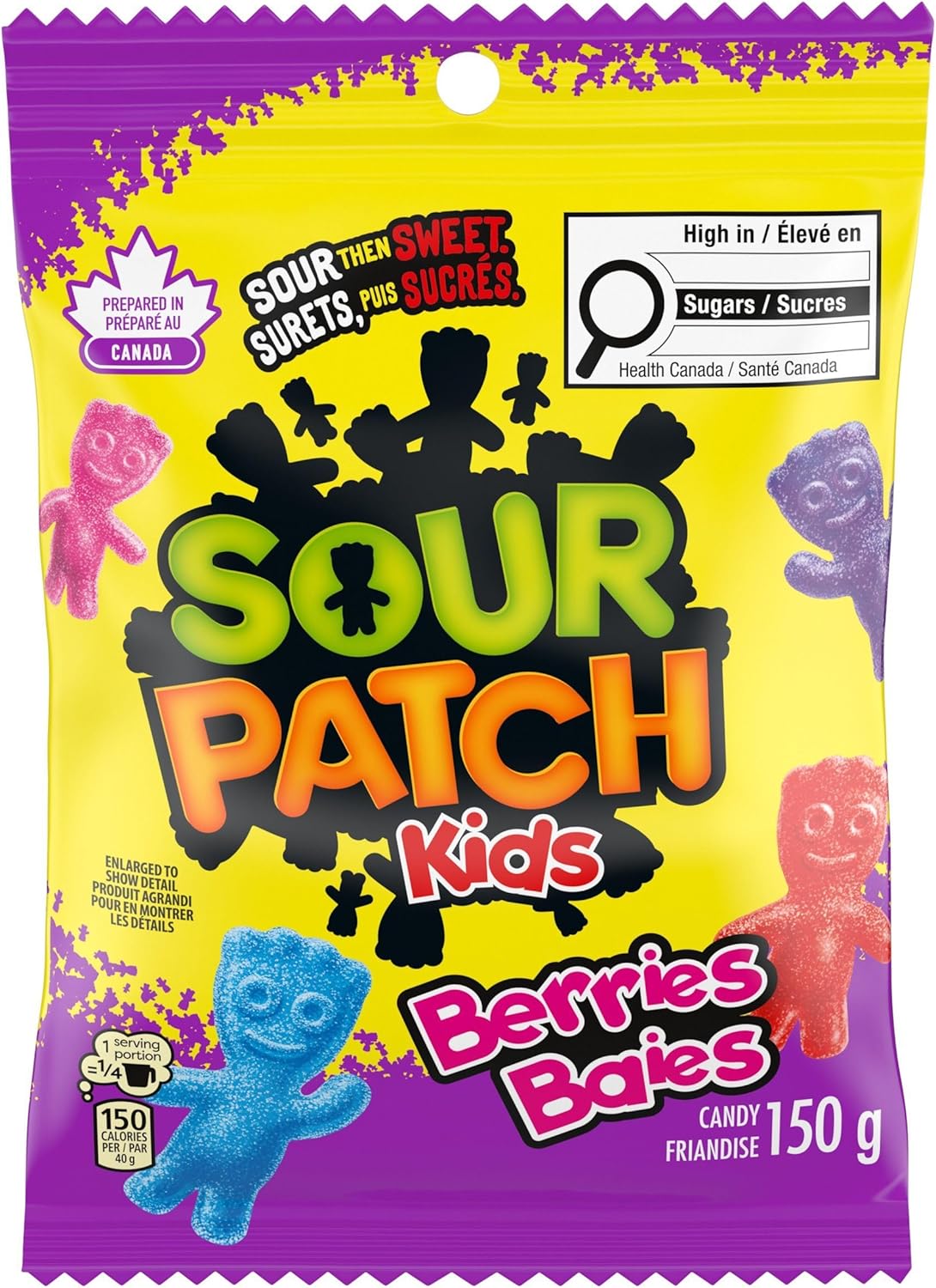 Sour Patch Kids Sour Berries 150g – Front View