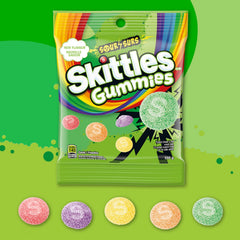 SKITTLES Sour Gummies 130g – Alt View 2