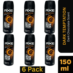 AXE Dark Temptation Deodorant Body Spray 150ml – Pack of 6 Wholesale