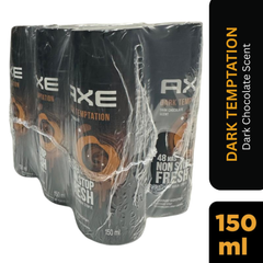 AXE Dark Temptation Deodorant Body Spray 150ml – Pack of 6 Wholesale