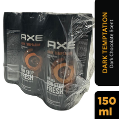 AXE Dark Temptation Deodorant Body Spray 150ml – Pack of 6 Wholesale