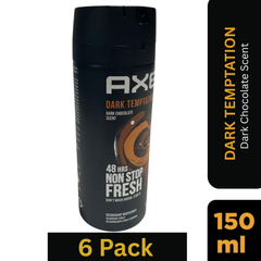 AXE Dark Temptation Deodorant Body Spray 150ml – Pack of 6 Wholesale