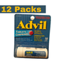 Advil Ibuprofen 200mg Tablets – 10 Tablet Pack (12 packs Bundle)