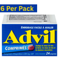Advil Ibuprofen Tablets 200mg – 24 Count Pack of 6 – Wholesale Pain Relief