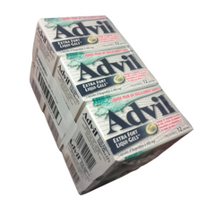 Advil Extra Strength Liqui-Gels Ibuprofen Capsules 400mg – Pack of 6 (12 capsules each) Wholesale Pain Relief