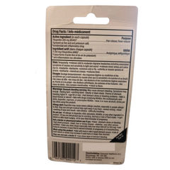 back view pack of Advil Liqui-Gels 200mg 12 Count pack