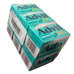 pack of Advil Liqui-Gels 200mg Ibuprofen Capsules – Pack of 6 (16 Capsules Each) – Wholesale Pain Relief