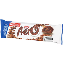 Aero Mega Milk Chocolate 3-Bar Share Pack — Pack of 12 × 63g (3 Bars per pack)