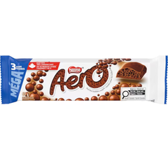 Aero Mega Milk Chocolate 3-Bar Share Pack — Pack of 12 × 63g (3 Bars per pack)