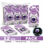 Airfusion Car Vent Clip Air Freshener Lavender, 4ml, Pack of 12