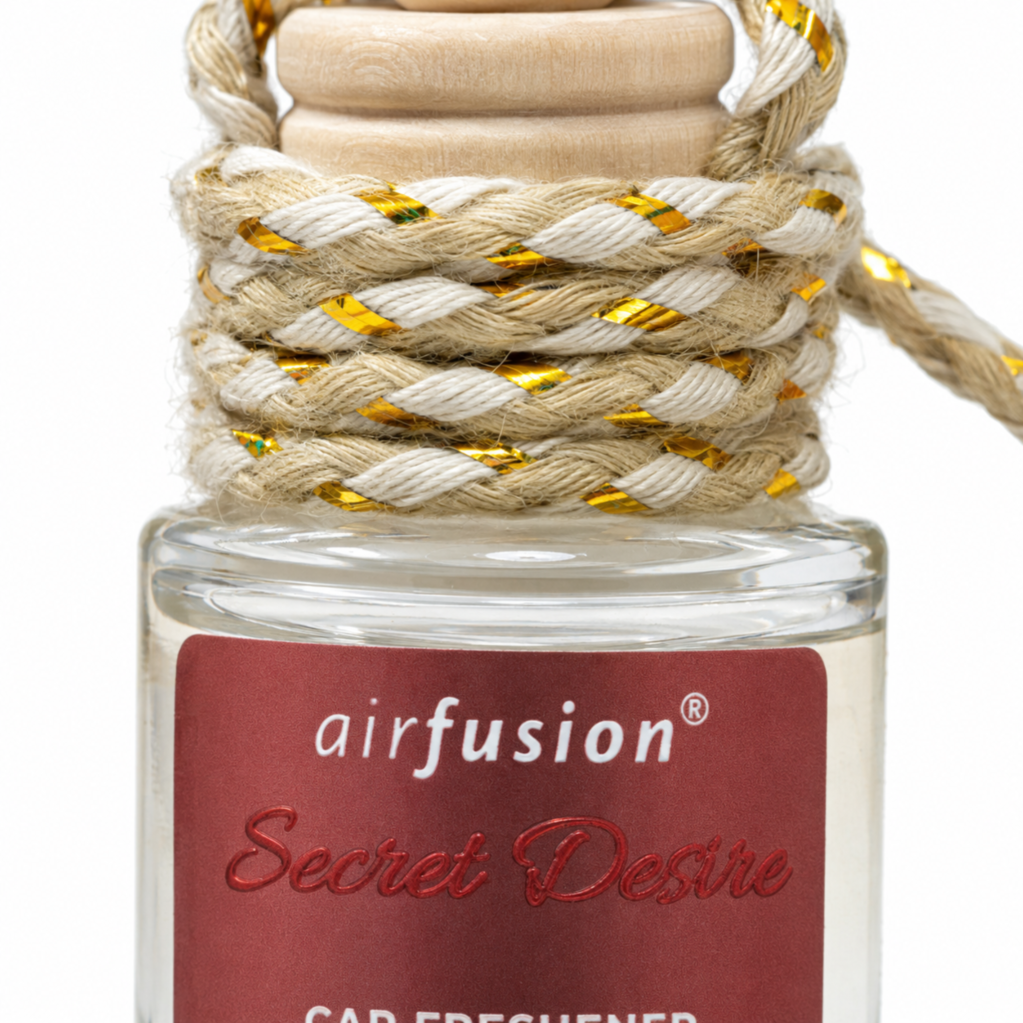 Airfusion Hanging Car Air Freshener, 6 Assorted Scents, 8ml, 24 Piece Display Box