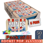 Big Sky Rocket Pop Flavour Sugar-Free Mints – 50 g per Tin – Pack of 6 | Kosher, Vegan, Gluten-Free