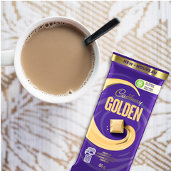 Cadbury Golden Caramelized White Chocolate Bar — Pack of 6 × 80g