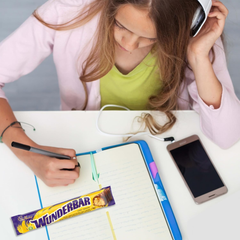 Cadbury Wunderbar Peanut Butter Caramel Milk Chocolate Bars — Pack of 12 × 75g (2 Bars per pack)