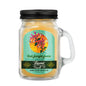 Cali Jungle Juice scented smoke-eliminating candle in reusable mason jar - 4oz.