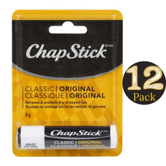 ChapStick Classic Lip Balm – Original Flavour (4g) – Pack of 12 Sticks | Wholesale