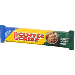 Coffee Crisp Mega Cold Brew Milk Chocolate Wafer Bar — Pack of 12 × 70g