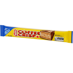 Coffee Crisp King Size Milk Chocolate Wafer Bars — Pack of 12 × 75g (2 Bars per pack)