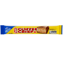 Coffee Crisp King Size Milk Chocolate Wafer Bars — Pack of 12 × 75g (2 Bars per pack)