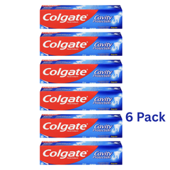 Colgate Cavity Protection Fluoride Toothpaste 60mL Pack of 6 – Front View