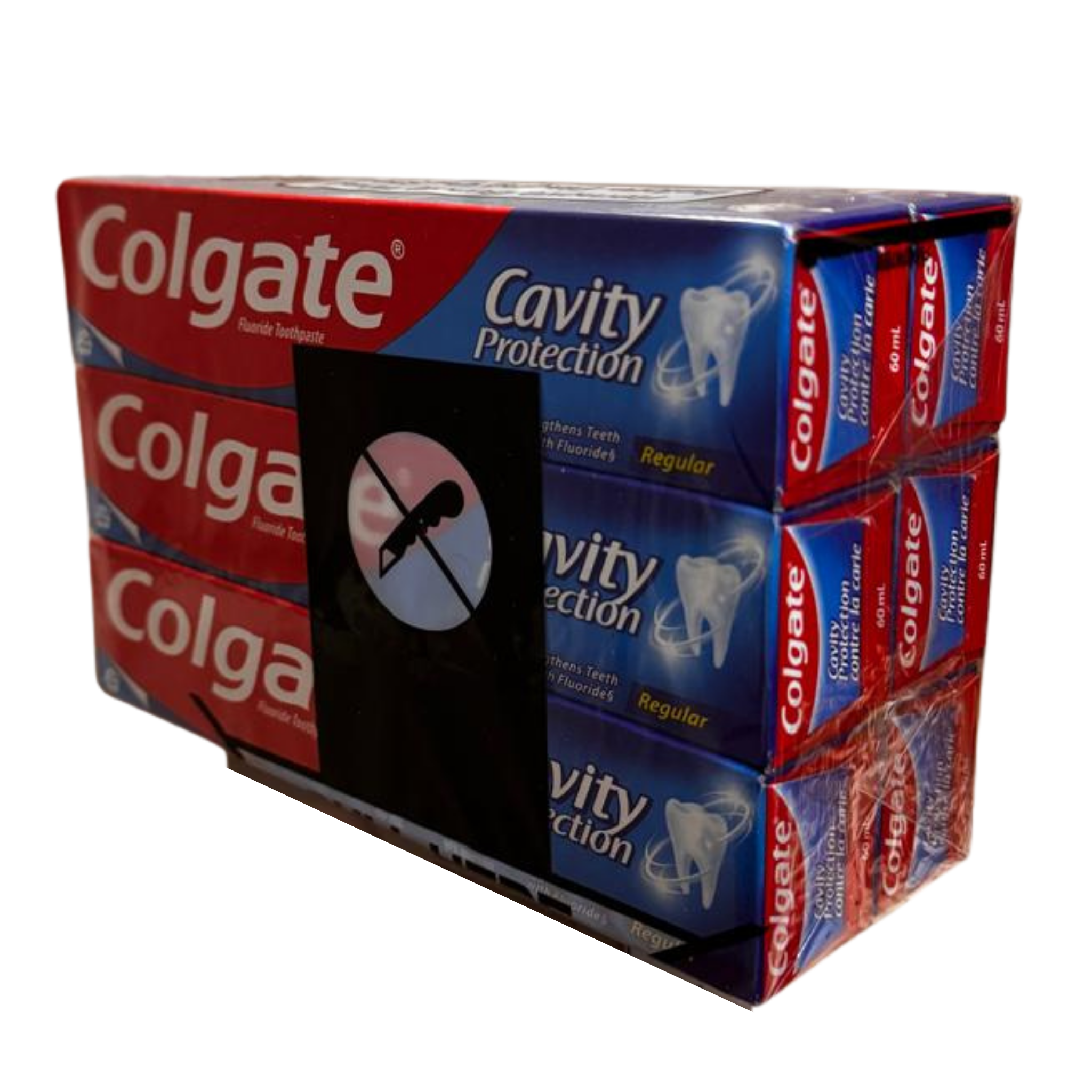 Colgate Cavity Protection Fluoride Toothpaste 60mL Pack of 6 – Right Side View