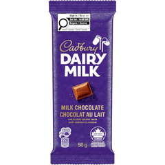 Cadbury Dairy Milk Original Milk Chocolate Bar — Pack of 6 × 90g