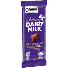 Cadbury Dairy Milk Original Milk Chocolate Bar — Pack of 6 × 90g