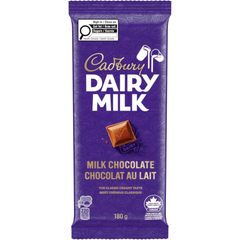 Cadbury Dairy Milk Original Milk Chocolate Bar — Pack of 6 × 180g