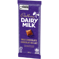 Cadbury Dairy Milk Original Milk Chocolate Bar — Pack of 6 × 180g