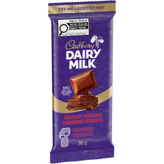 Cadbury Dairy Milk Chocolatey Indulgence Milk Chocolate Bar with Chocolatey Crème — Pack of 6 × 95g