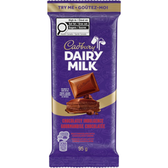 Cadbury Dairy Milk Chocolatey Indulgence Milk Chocolate Bar with Chocolatey Crème — Pack of 6 × 95g