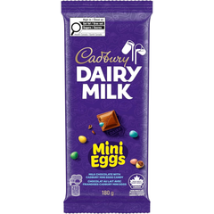 Cadbury Dairy Milk Mini Eggs Milk Chocolate Bar — Pack of 6 × 180g