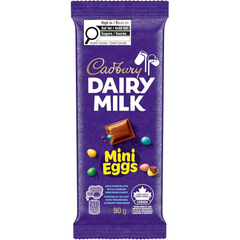 Cadbury Dairy Milk Mini Eggs Milk Chocolate Bar — Pack of 6 × 90g